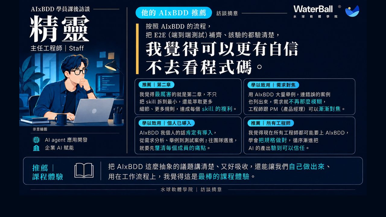 學員見證:精靈