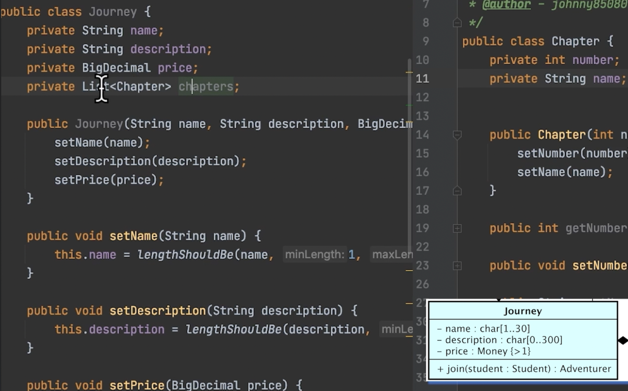 OO Programming Code